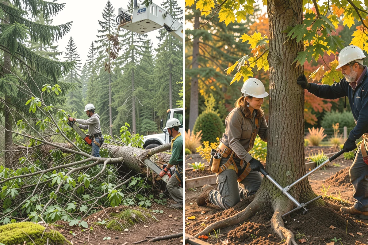 Tree Evaluations in Black Diamond, King County, WA - Gather site and tree information