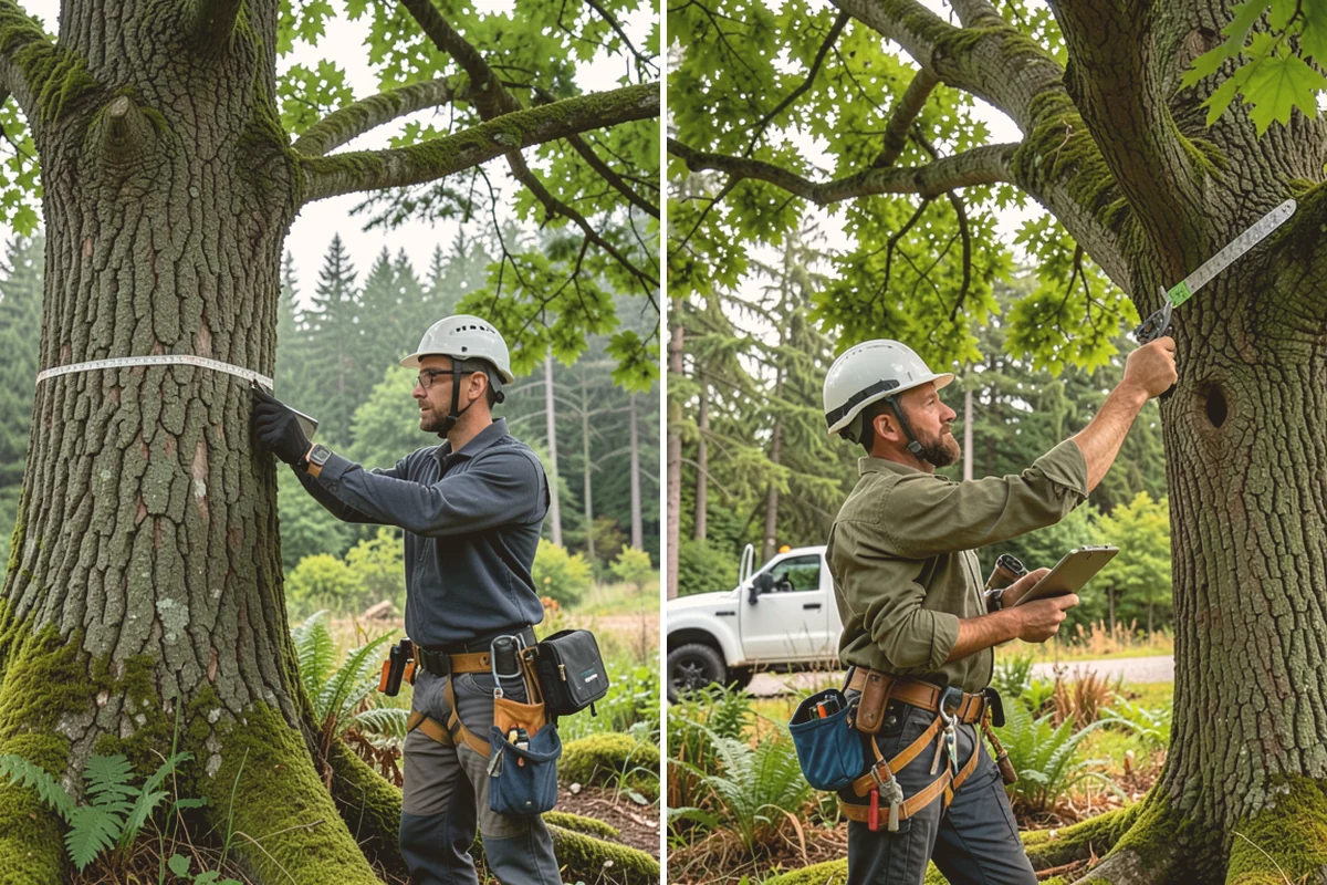 Tree Evaluations in Bothell, King County, WA - Gather site and tree information