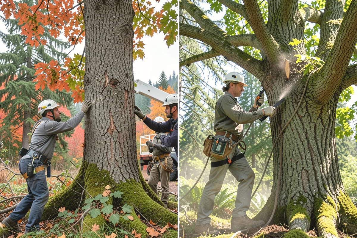 Tree Evaluations in Burien, King County, WA - Gather site and tree information