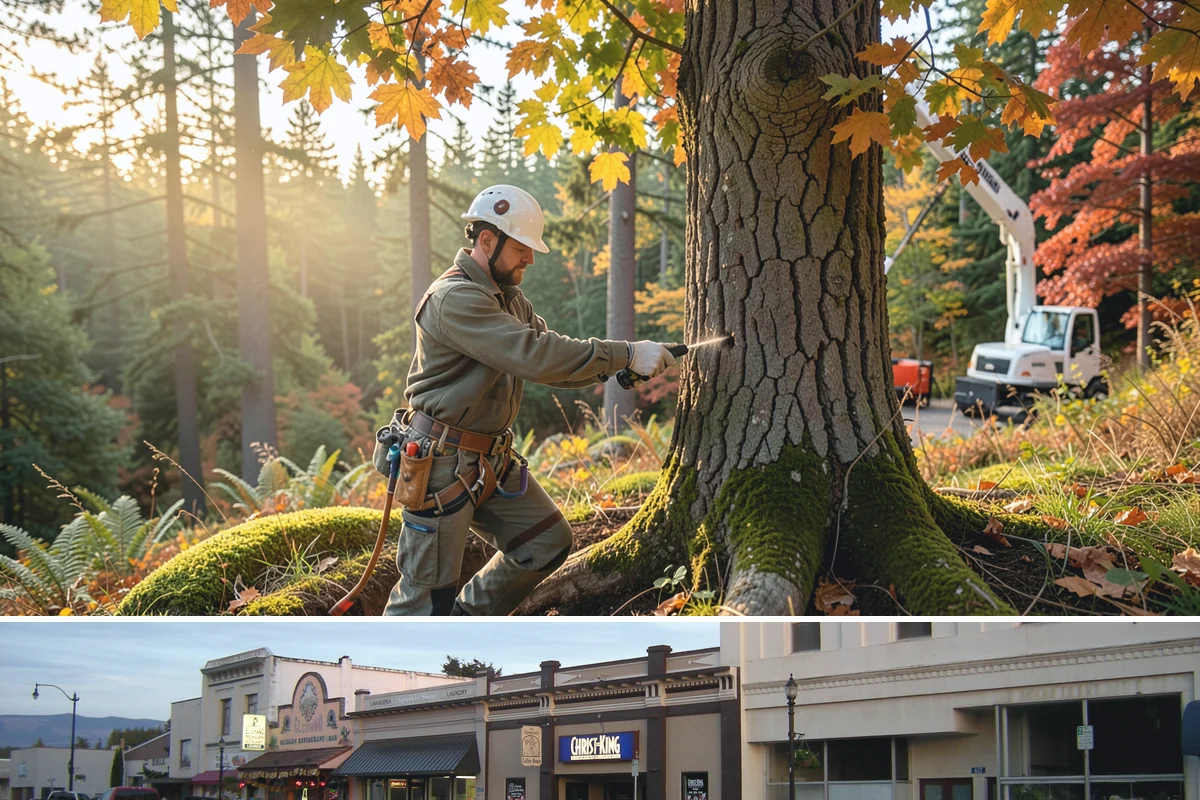 Tree Evaluations in Burlington, Skagit County, WA - Evaluations can be performed year-round in the Puget Sound climate but are often scheduled outside peak storm seasons to ensure...