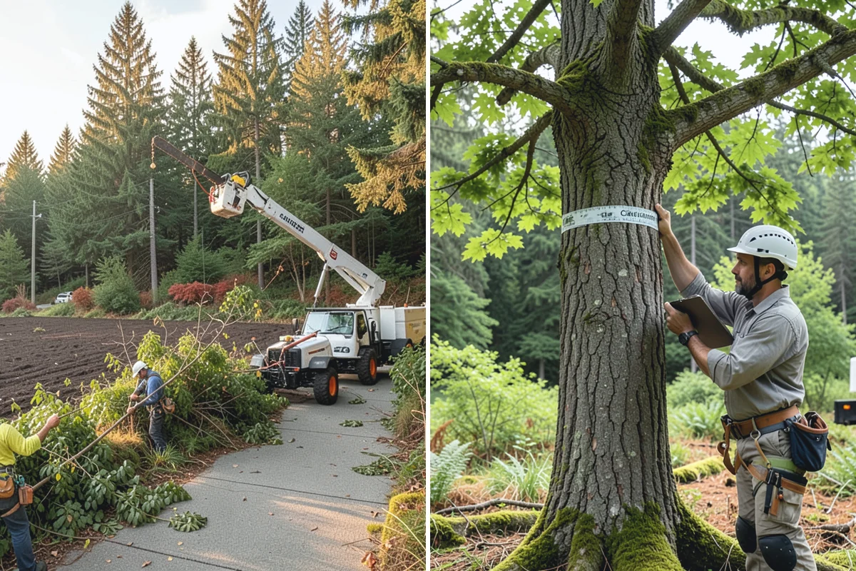 Tree Evaluations in Coupeville, Island County, WA - Gather site and tree information