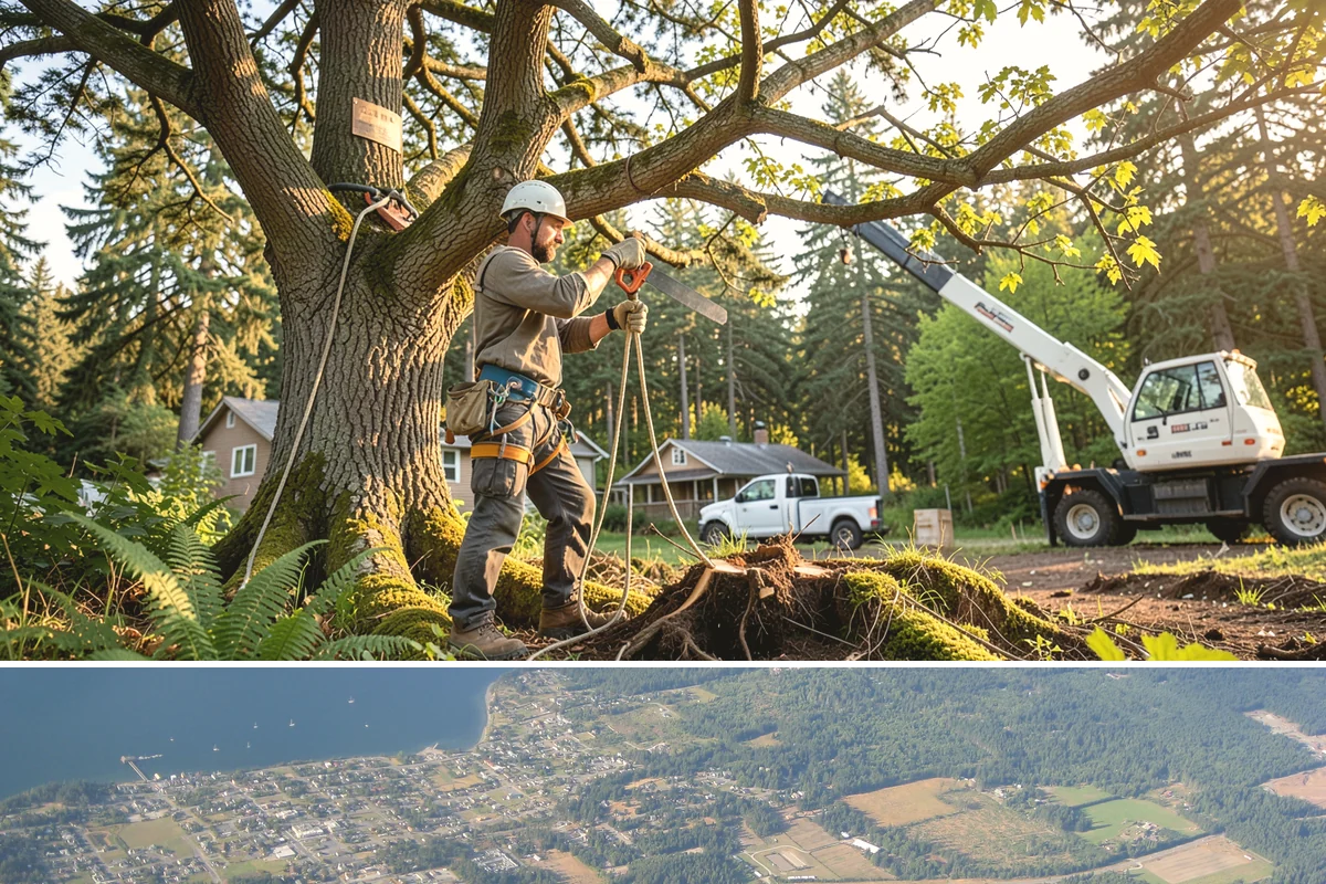 Tree Evaluations in Coupeville, Island County, WA - Evaluations can be performed year-round in the Puget Sound climate but are often scheduled outside peak storm seasons to ensure...