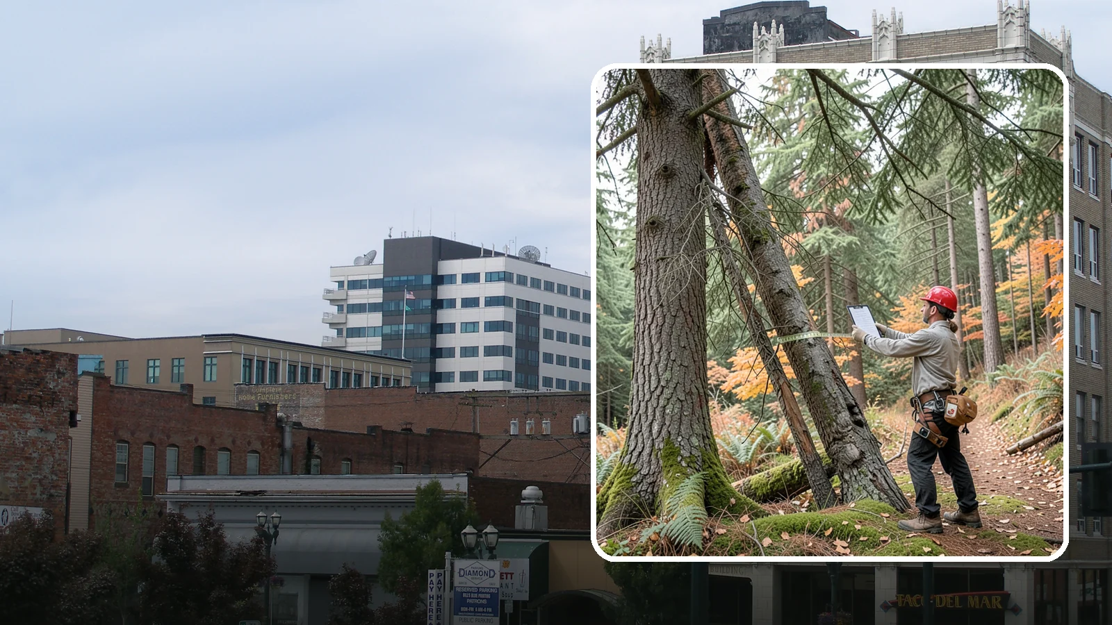 Tree Evaluations in Everett, Snohomish County, WA - The professional evaluation of a tree's health, structure, and risk.