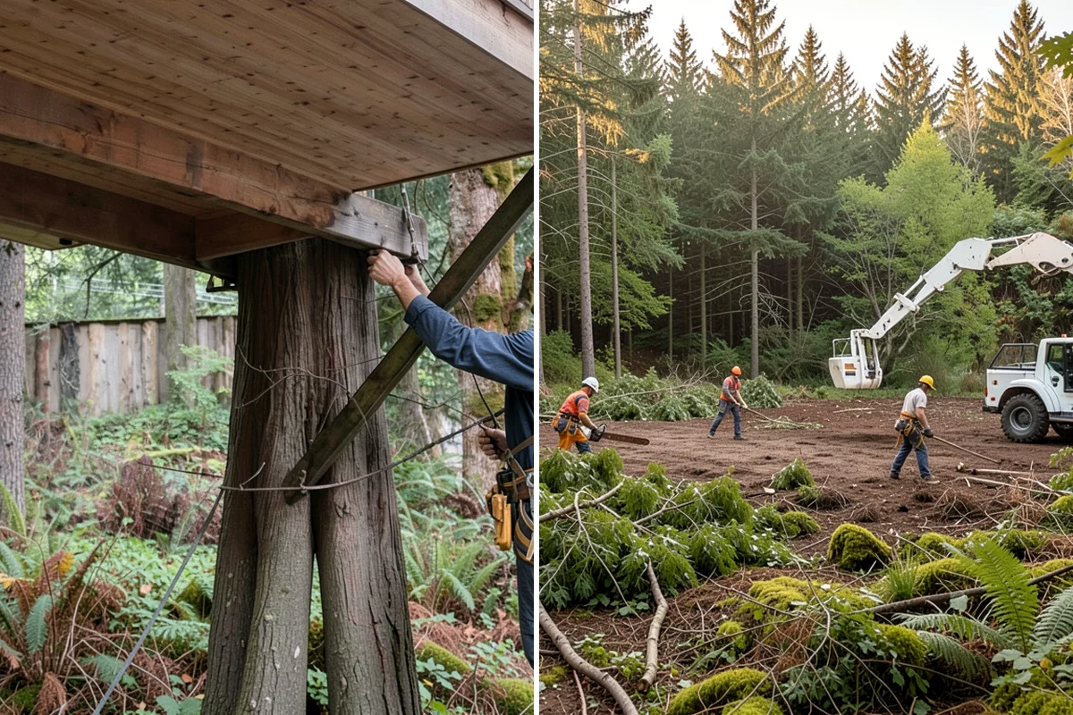 Tree Evaluations in Fircrest, Pierce County, WA - Gather site and tree information