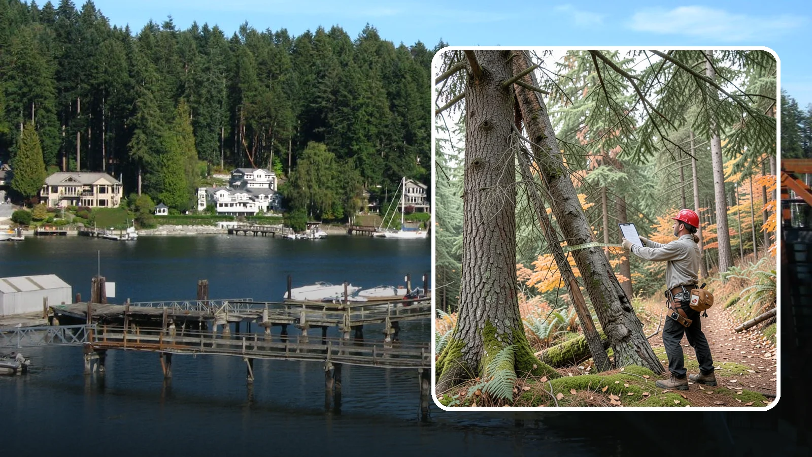 Tree Evaluations in Gig Harbor, Pierce County, WA - The professional evaluation of a tree's health, structure, and risk.
