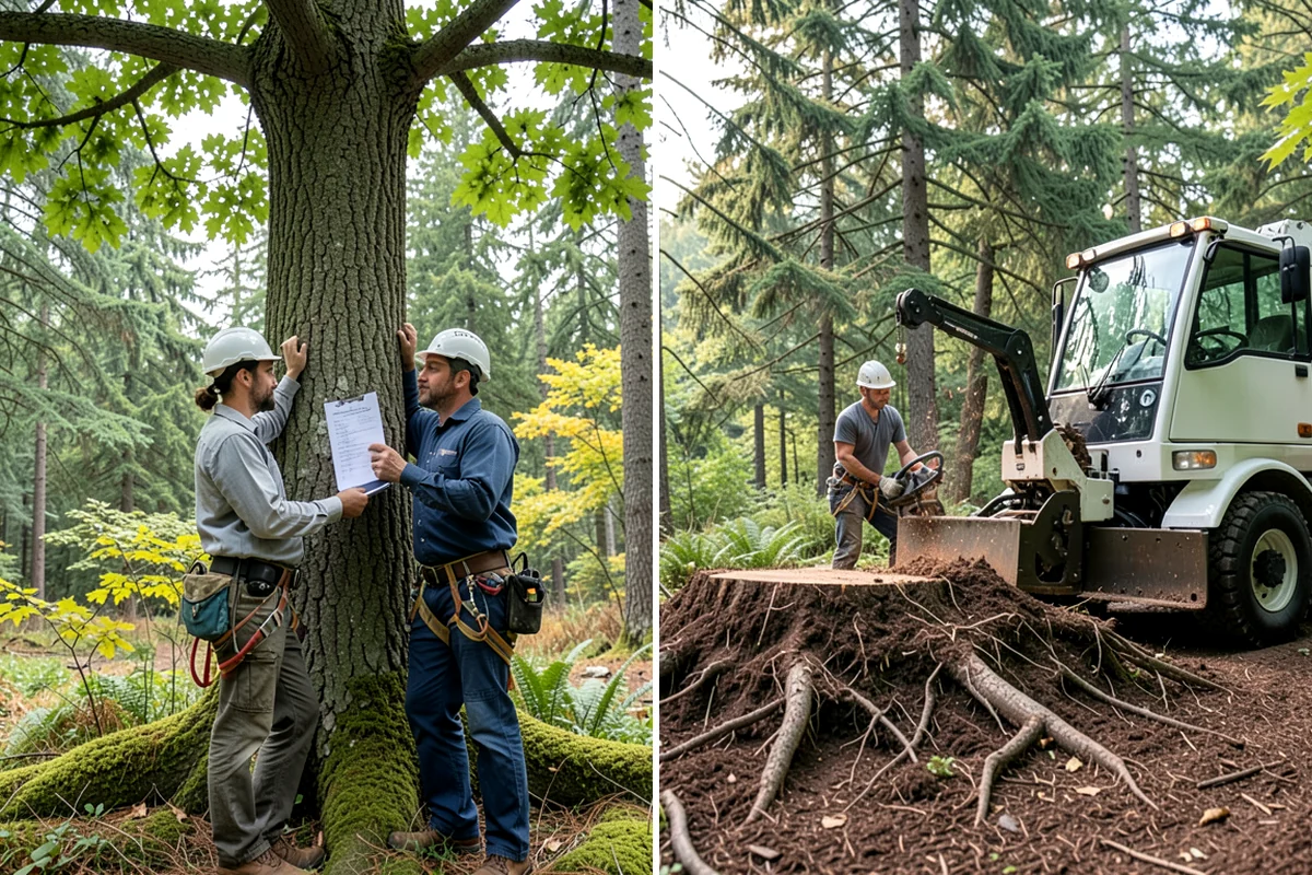 Tree Evaluations in Kenmore, King County, WA - Gather site and tree information