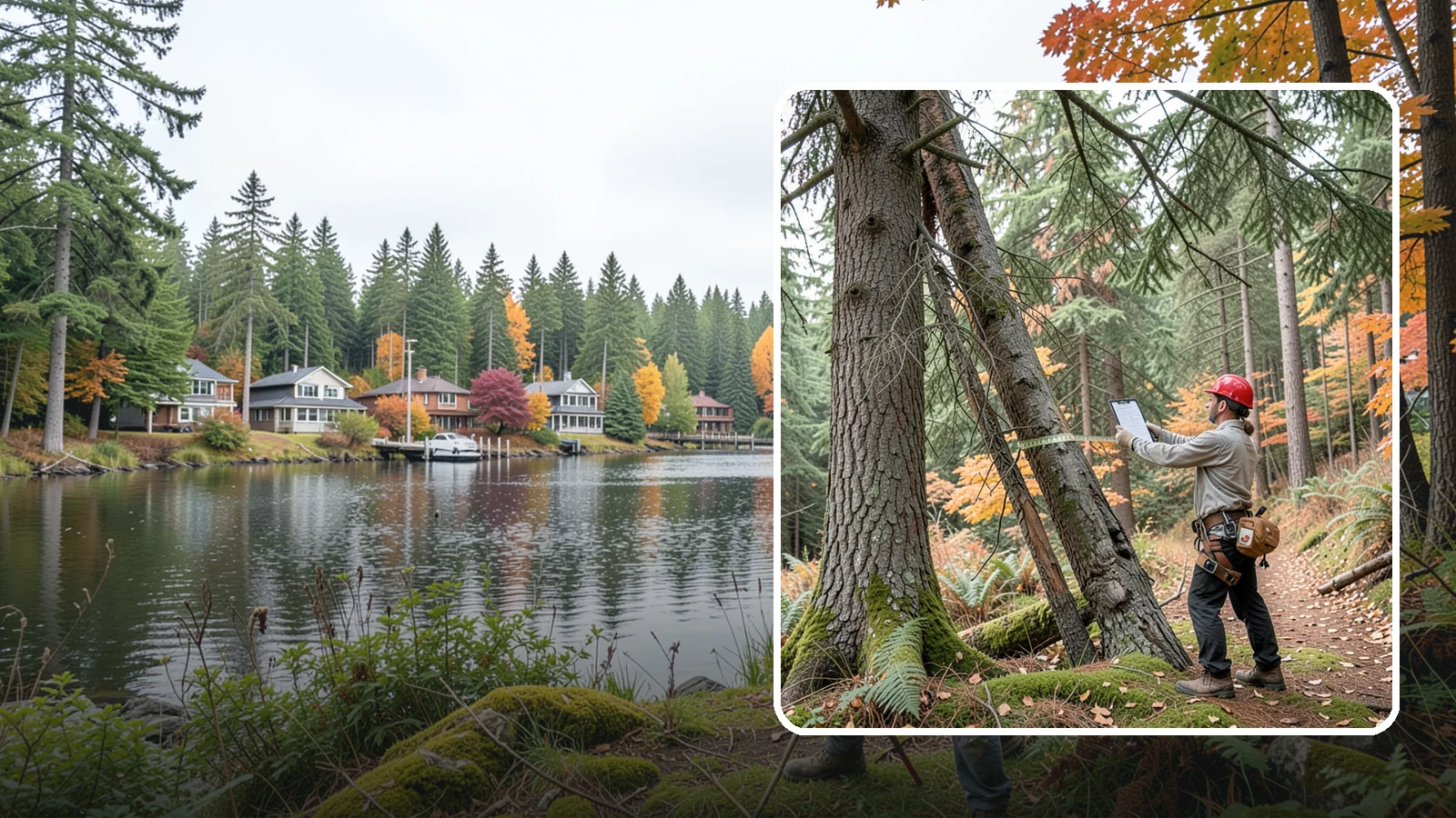 Tree Evaluations in La Conner, Skagit County, WA - The professional evaluation of a tree's health, structure, and risk.