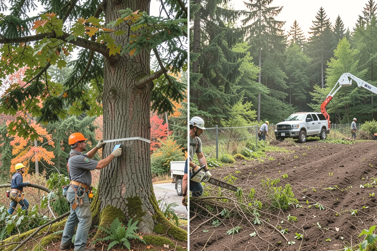 Tree Evaluations in La Conner, Skagit County, WA - Gather site and tree information