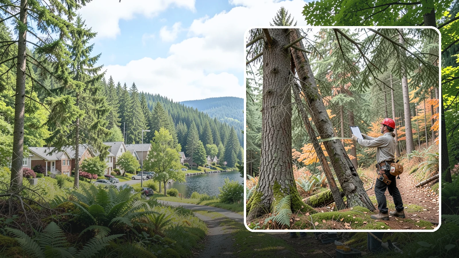 Tree Evaluations in Lake Forest Park, King County, WA - The professional evaluation of a tree's health, structure, and risk.