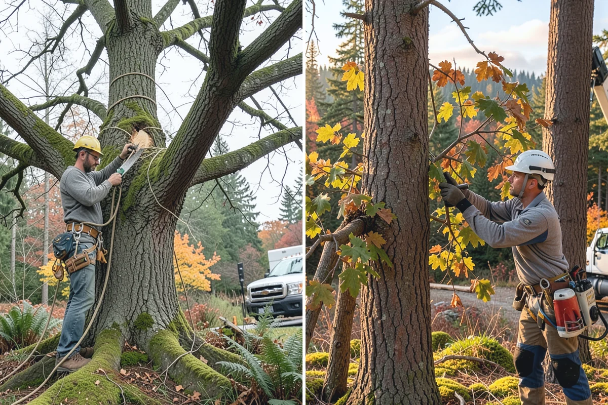 Tree Evaluations in Medina, King County, WA - Gather site and tree information