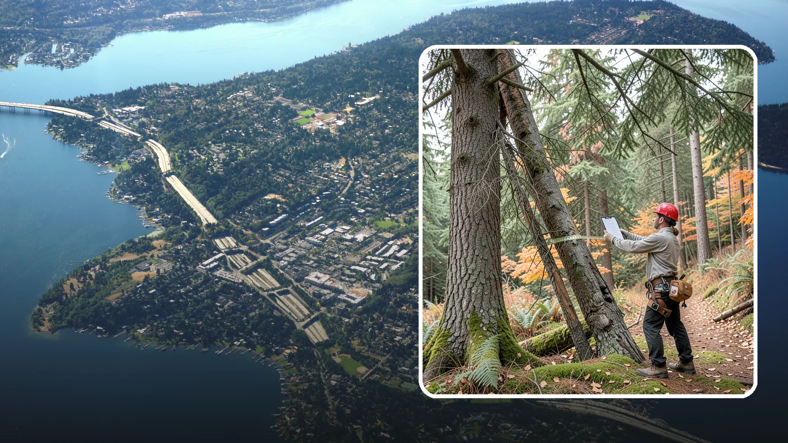 Tree Evaluations in Mercer Island, King County, WA - The professional evaluation of a tree's health, structure, and risk.