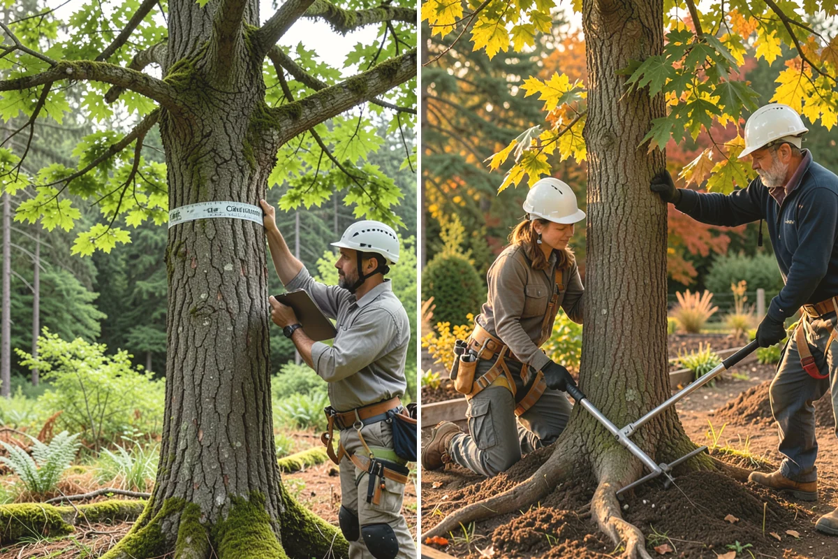 Tree Evaluations in Mill Creek, Snohomish County, WA - Gather site and tree information