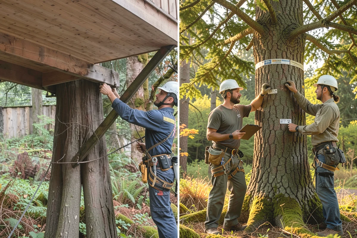 Tree Evaluations in Monroe, Snohomish County, WA - Gather site and tree information