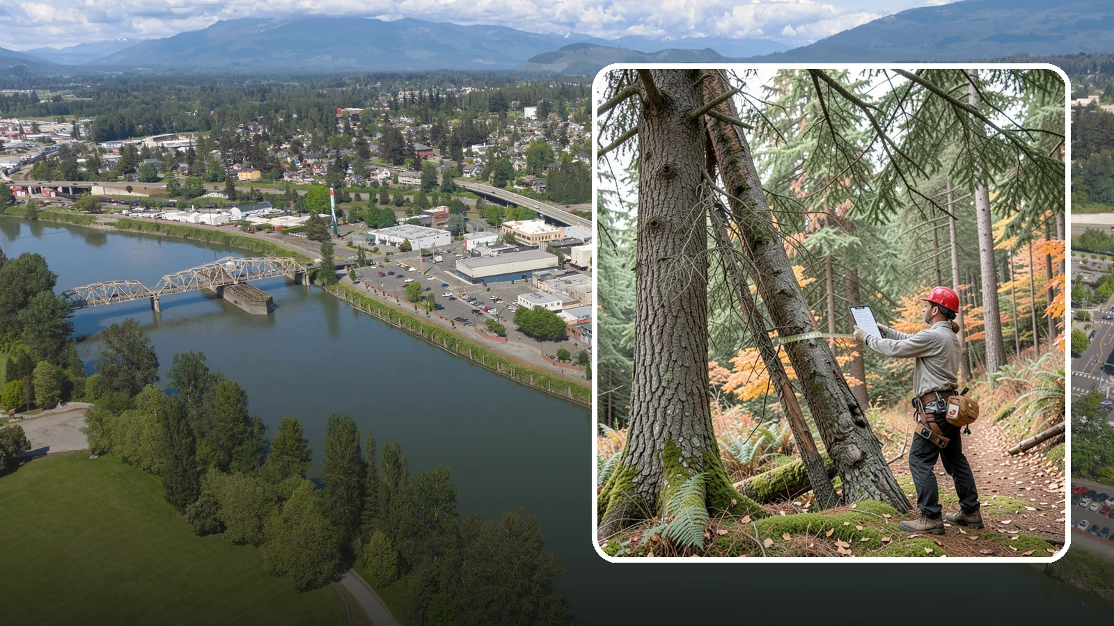 Tree Evaluations in Mount Vernon, Skagit County, WA - The professional evaluation of a tree's health, structure, and risk.