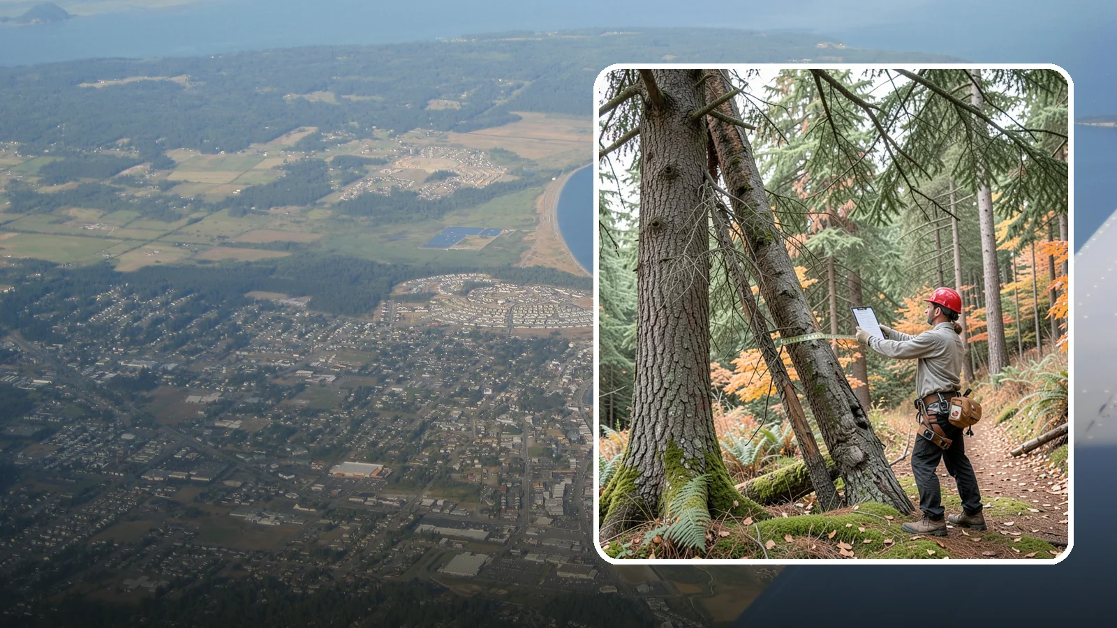 Tree Evaluations in Oak Harbor, Island County, WA - The professional evaluation of a tree's health, structure, and risk.