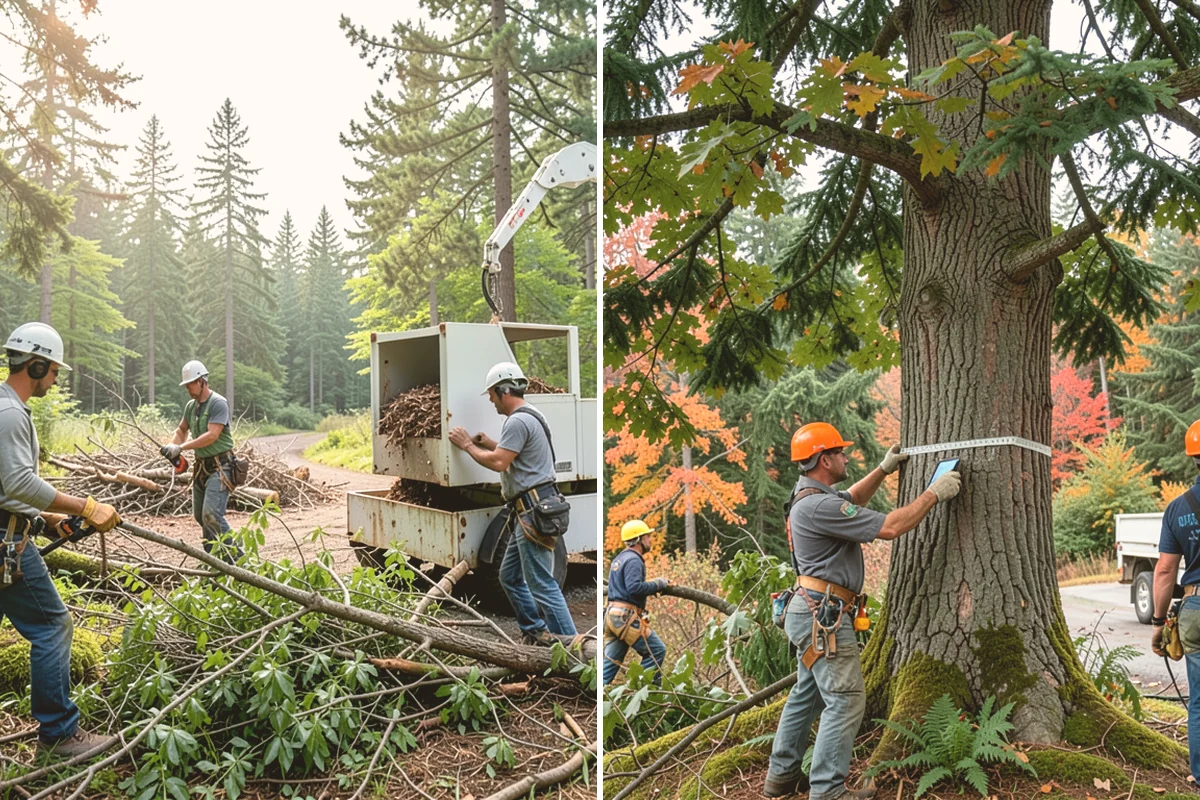 Tree Evaluations in Orting, Pierce County, WA - Gather site and tree information
