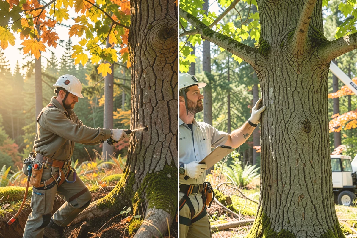 Tree Evaluations in Sammamish, King County, WA - Gather site and tree information