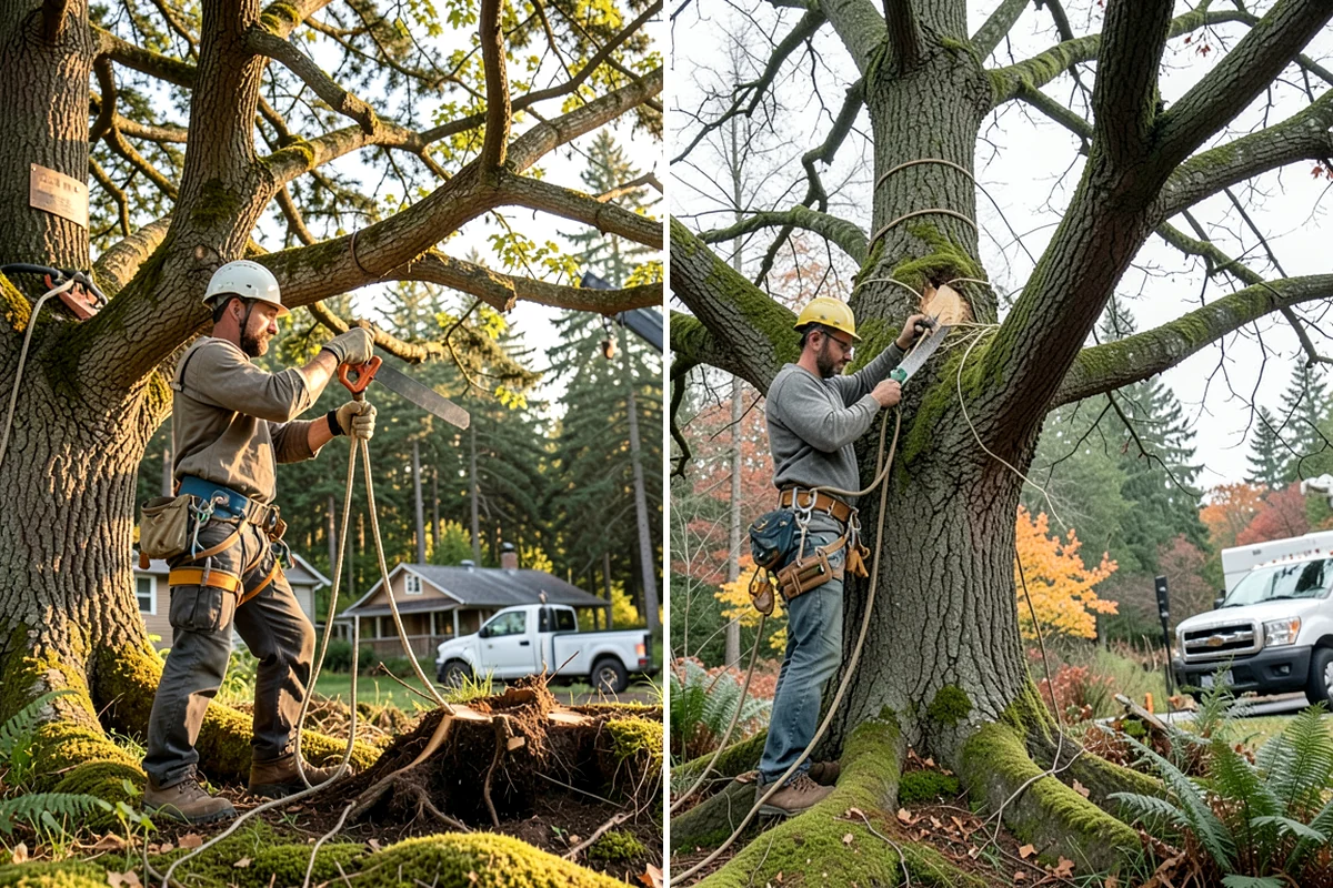 Tree Evaluations in Shoreline, King County, WA - Gather site and tree information