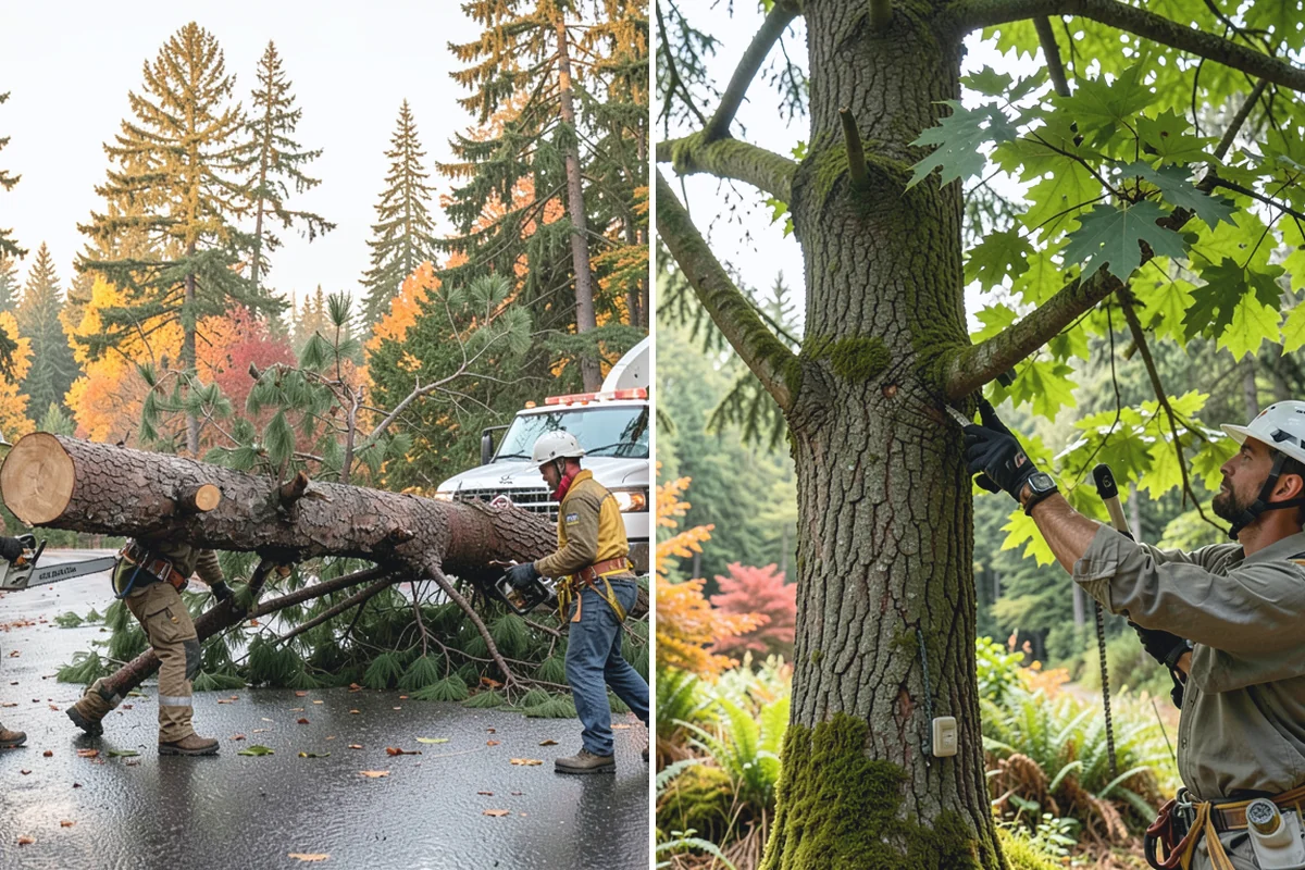 Tree Evaluations in South Prairie, Pierce County, WA - Gather site and tree information
