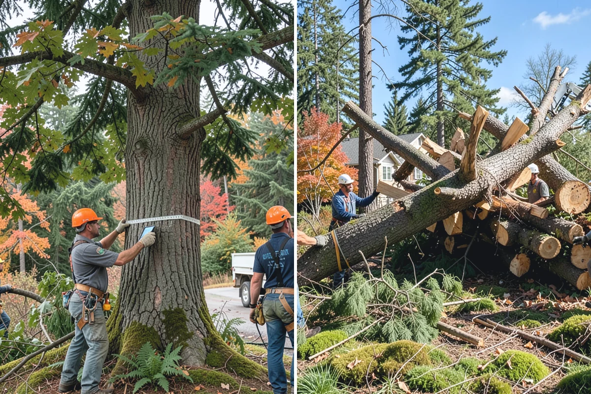 Tree Evaluations in Sumner, Pierce County, WA - Gather site and tree information
