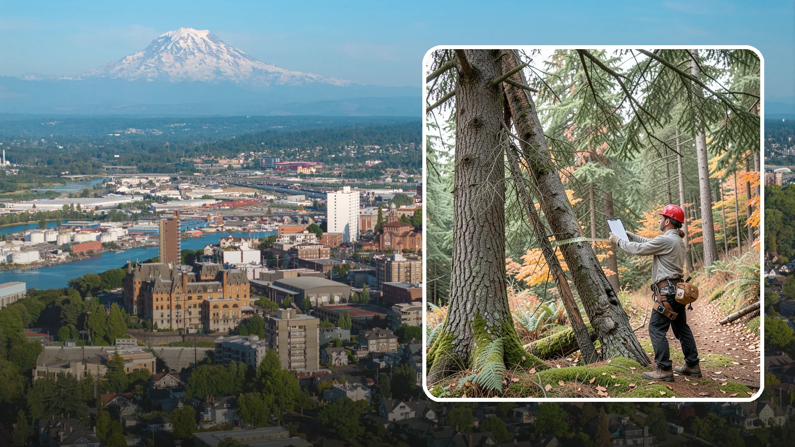 Tree Evaluations in Tacoma, Pierce County, WA - The professional evaluation of a tree's health, structure, and risk.