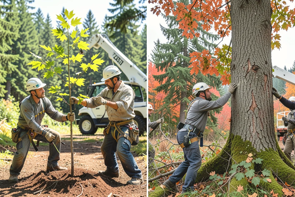 Tree Evaluations in Yarrow Point, King County, WA - Gather site and tree information