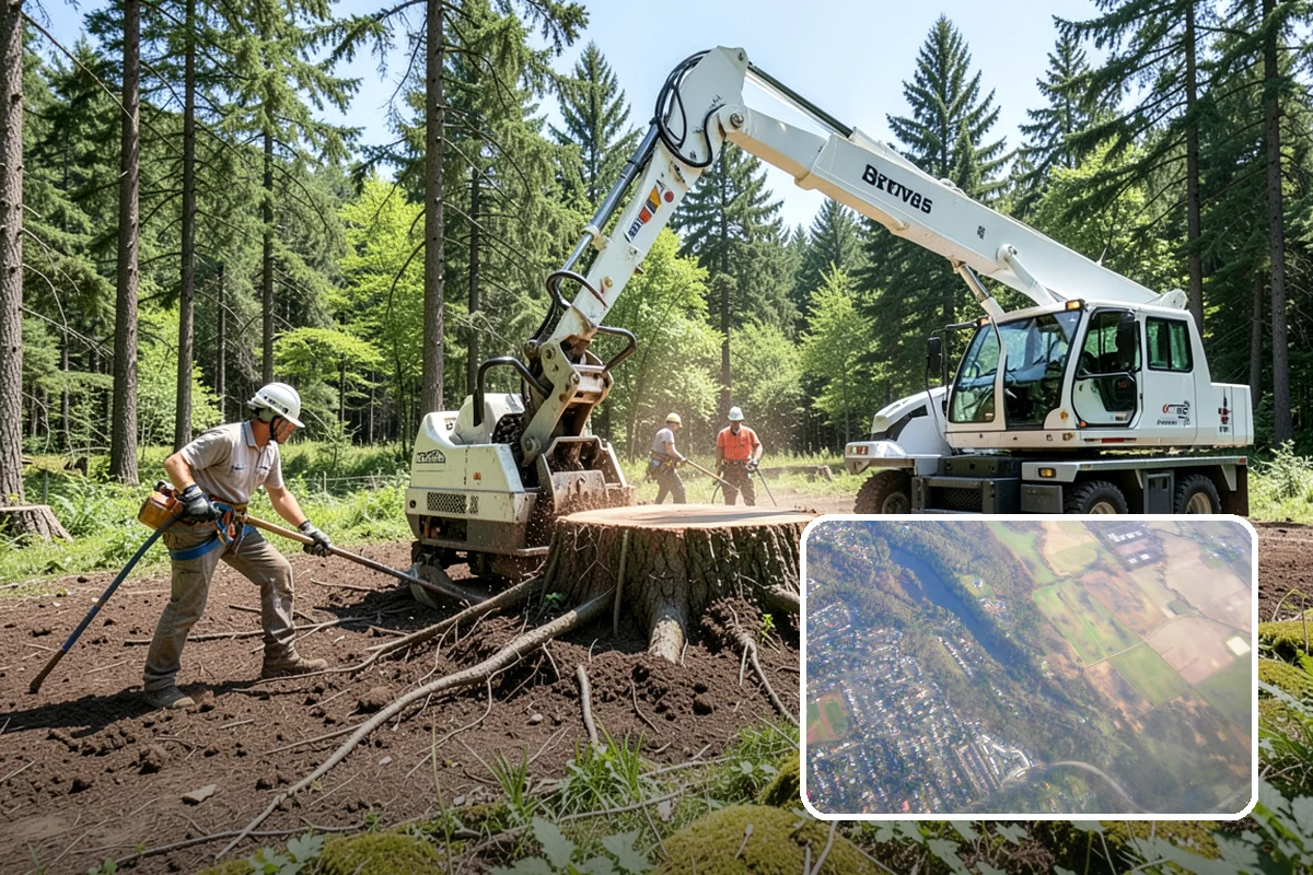 Tree health inspection in Algona, King County, WA - Supports long-term tree health and stability