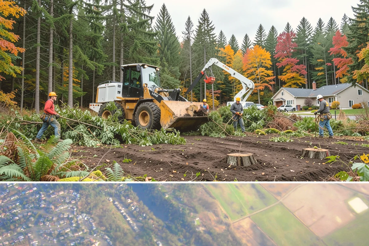 Tree health inspection in Algona, King County, WA - This inspection can be performed year-round in the Puget Sound climate but may require air excavation tools during wet seasons to...