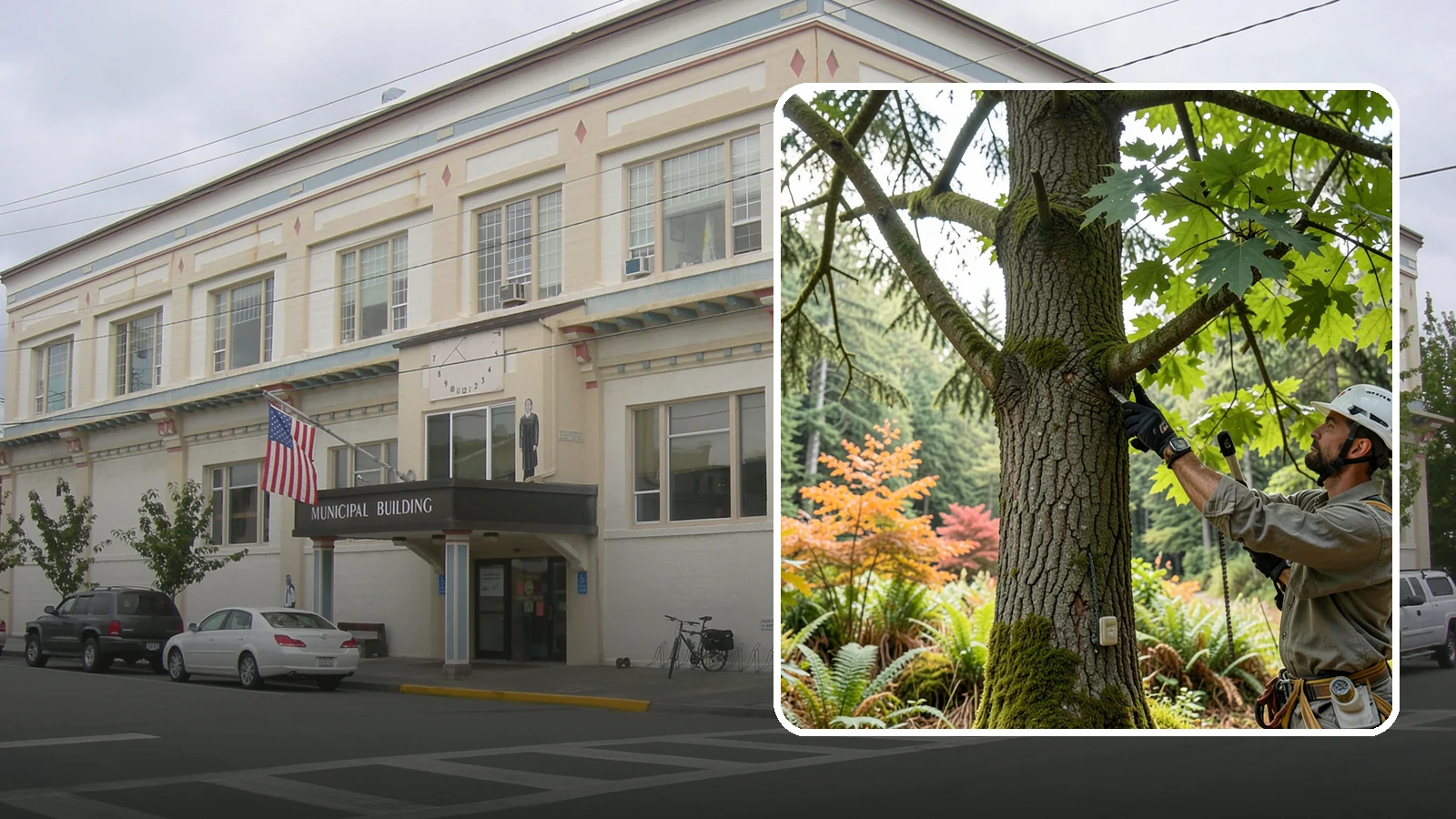 Tree health inspection in Anacortes, Skagit County, WA - A professional evaluation of a tree's overall condition.