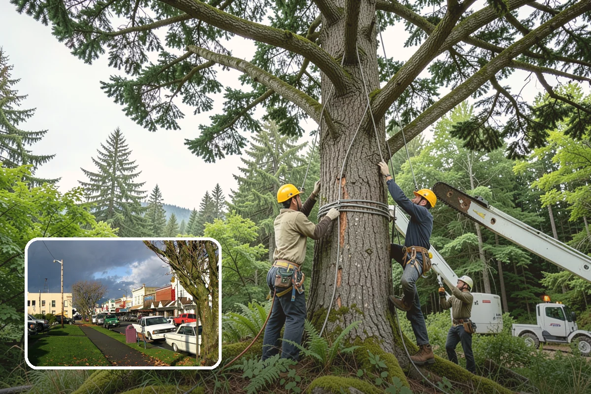 Tree health inspection in Arlington, Snohomish County, WA - Supports long-term tree health and stability