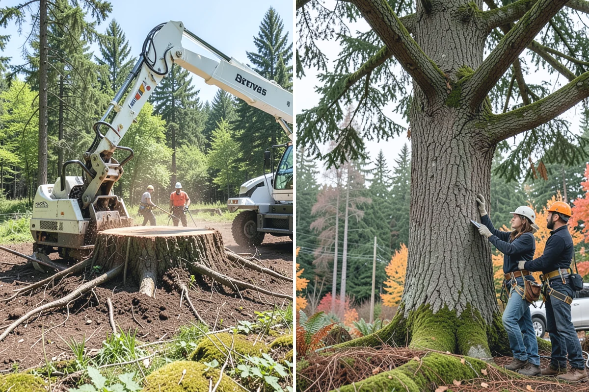 Tree health inspection in Auburn, King County, WA - Inspect the tree and its site