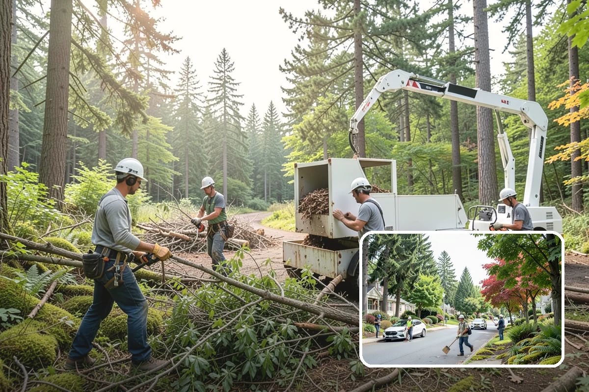 Tree health inspection in Beaux Arts Village, King County, WA - Supports long-term tree health and stability