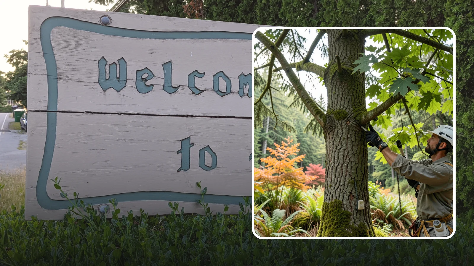 Tree health inspection in Brier, Snohomish County, WA - A professional evaluation of a tree's overall condition.