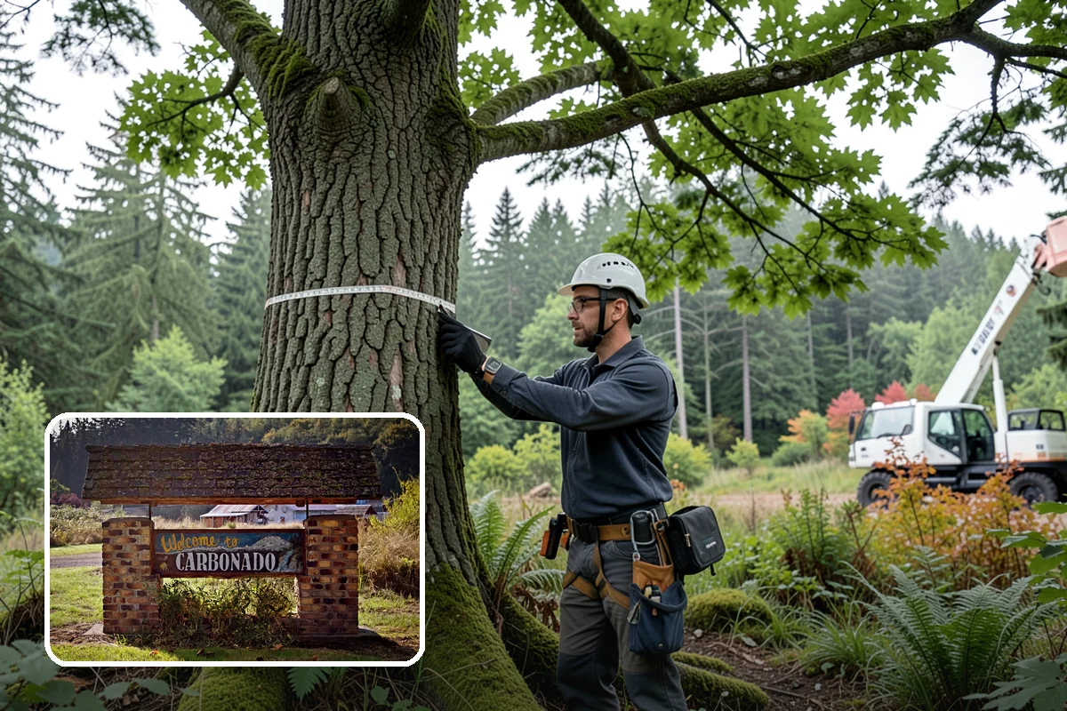 Tree health inspection in Carbonado, Pierce County, WA - Supports long-term tree health and stability