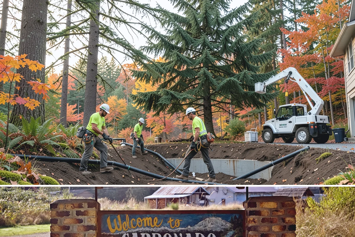 Tree health inspection in Carbonado, Pierce County, WA - This inspection can be performed year-round in the Puget Sound climate but may require air excavation tools during wet seasons to...