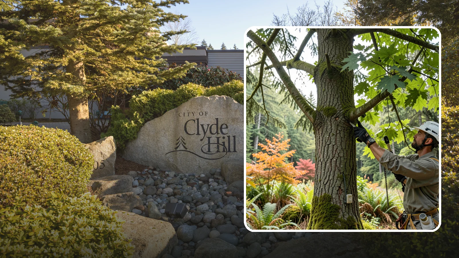 Tree health inspection in Clyde Hill, King County, WA - A professional evaluation of a tree's overall condition.