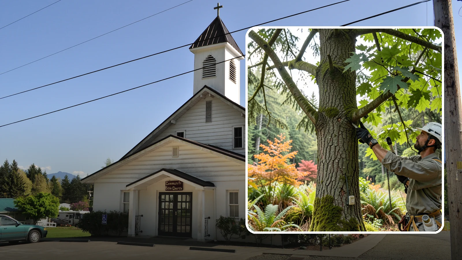 Tree health inspection in Concrete, Skagit County, WA - A professional evaluation of a tree's overall condition.