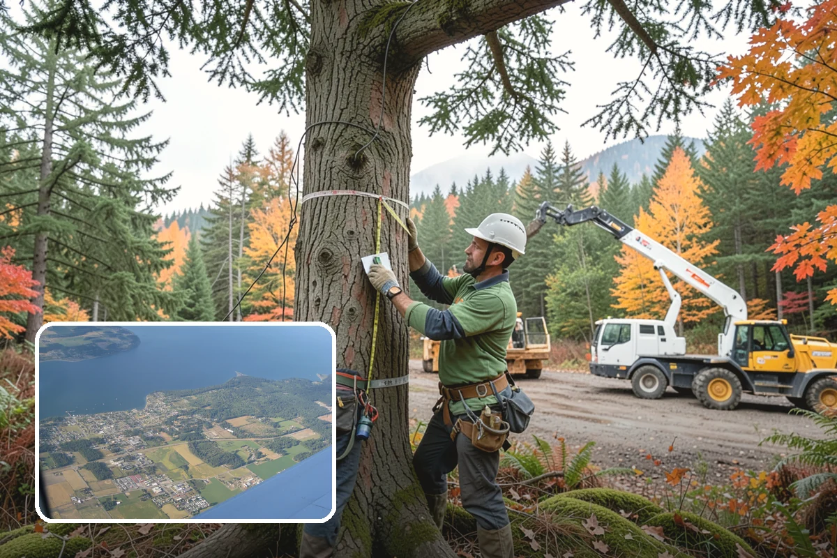 Tree health inspection in Coupeville, Island County, WA - Supports long-term tree health and stability
