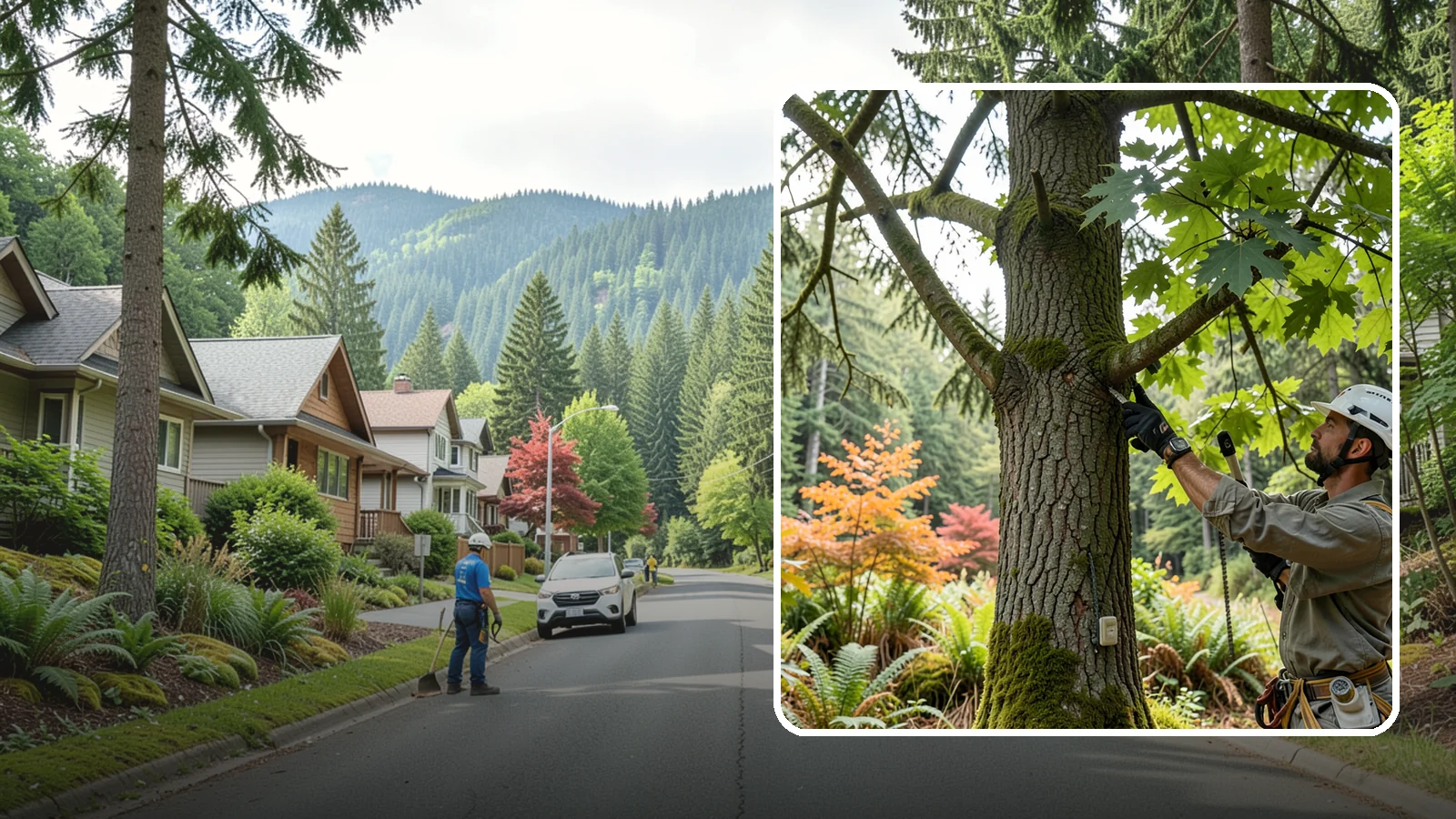 Tree health inspection in Darrington, Snohomish County, WA - A professional evaluation of a tree's overall condition.