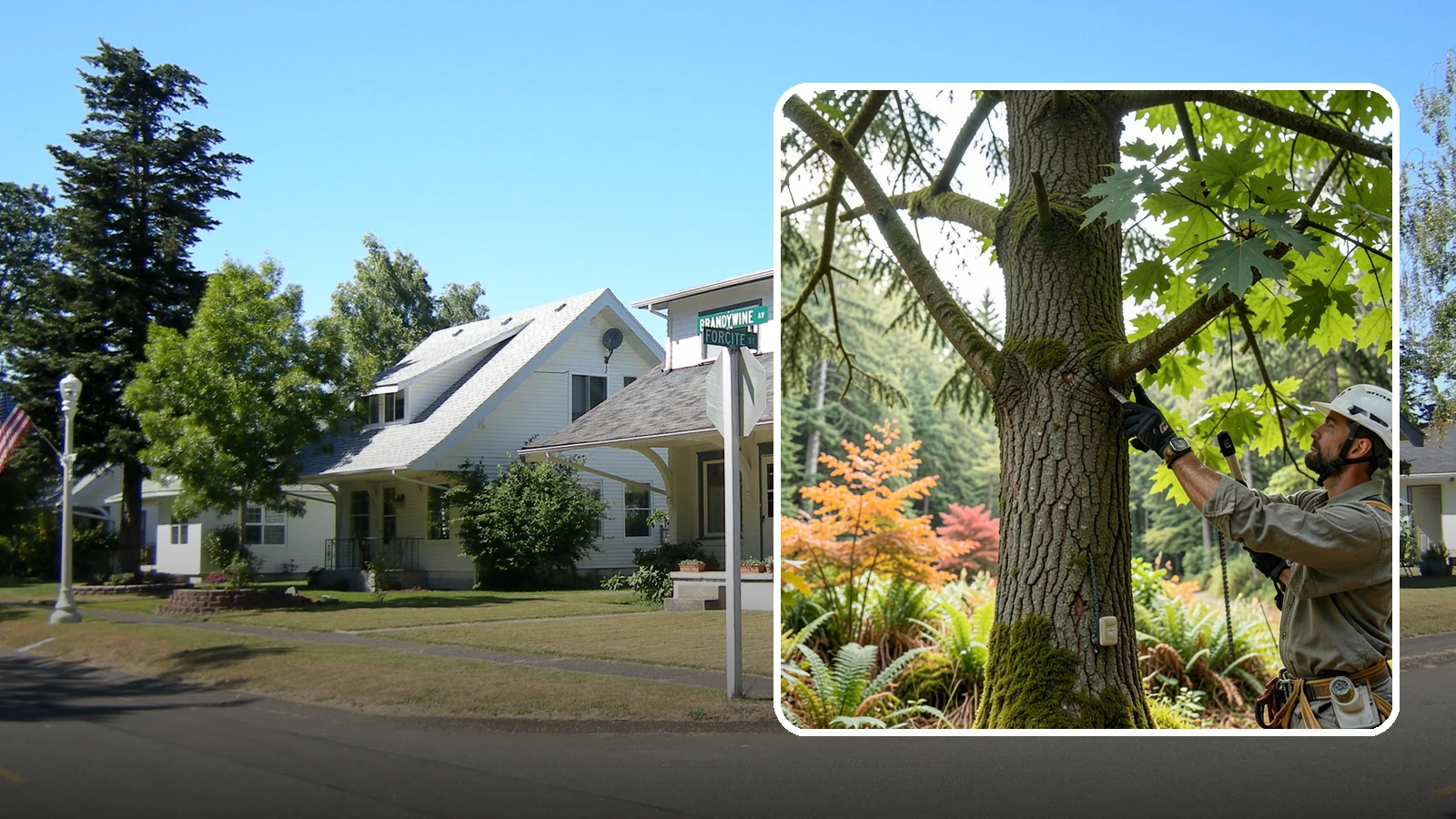 Tree health inspection in DuPont, Pierce County, WA - A professional evaluation of a tree's overall condition.