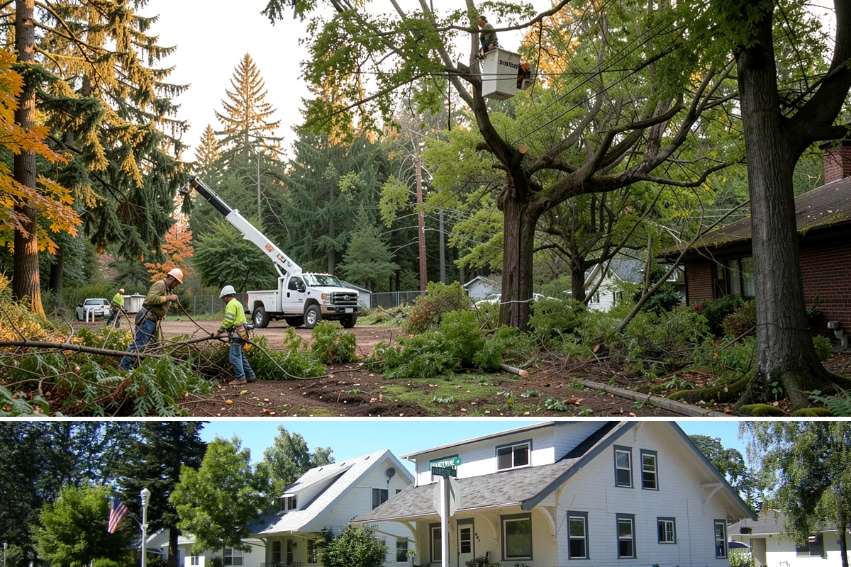 Tree health inspection in DuPont, Pierce County, WA - This inspection can be performed year-round in the Puget Sound climate but may require air excavation tools during wet seasons to...