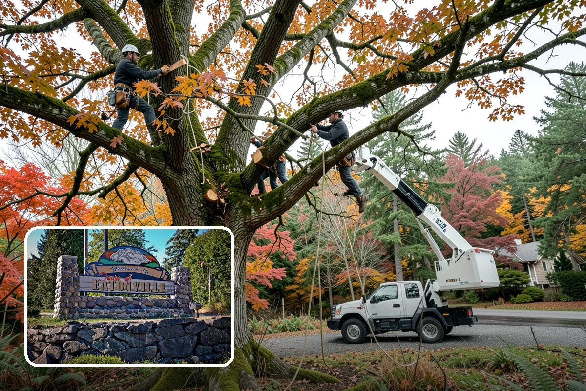 Tree health inspection in Eatonville, Pierce County, WA - Supports long-term tree health and stability