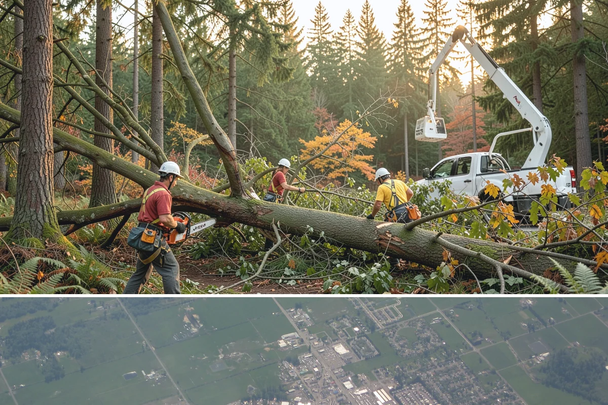 Tree health inspection in Enumclaw, King County, WA - This inspection can be performed year-round in the Puget Sound climate but may require air excavation tools during wet seasons to...