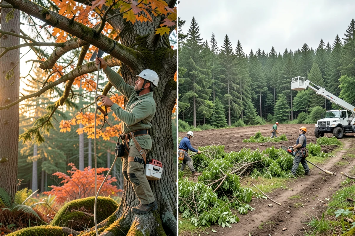 Tree health inspection in Federal Way, King County, WA - Inspect the tree and its site