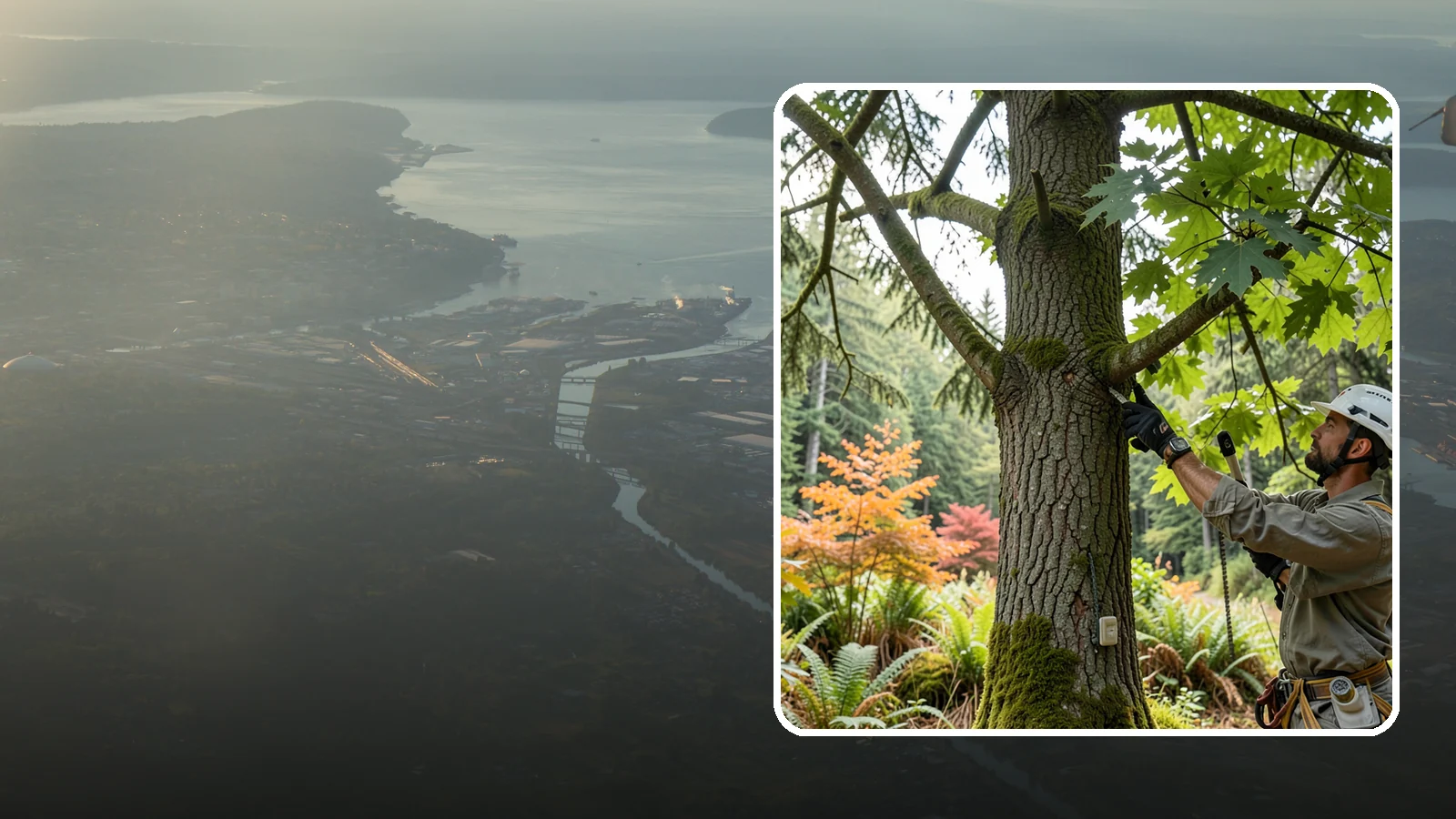 Tree health inspection in Fife, Pierce County, WA - A professional evaluation of a tree's overall condition.