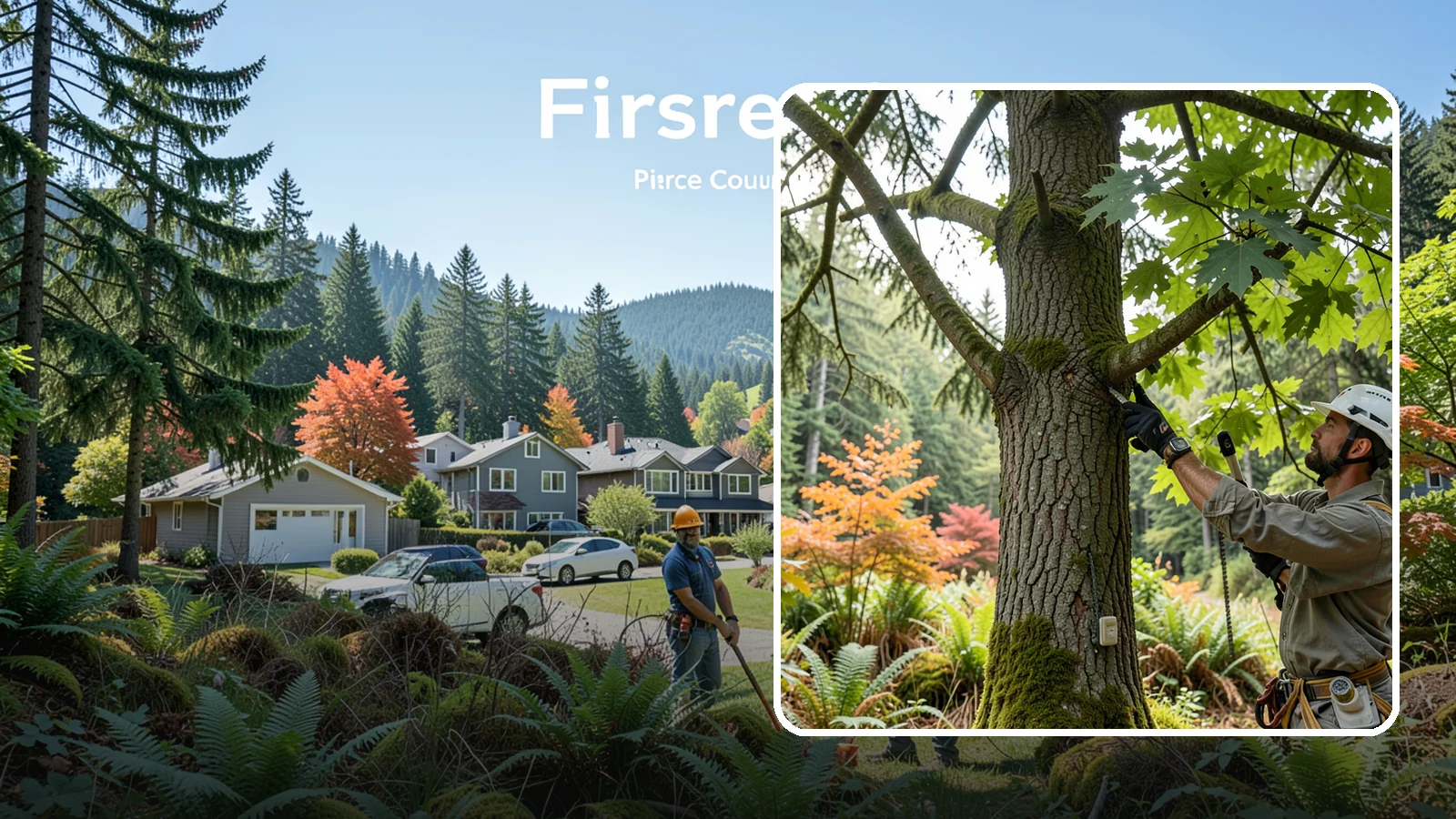 Tree health inspection in Fircrest, Pierce County, WA - A professional evaluation of a tree's overall condition.