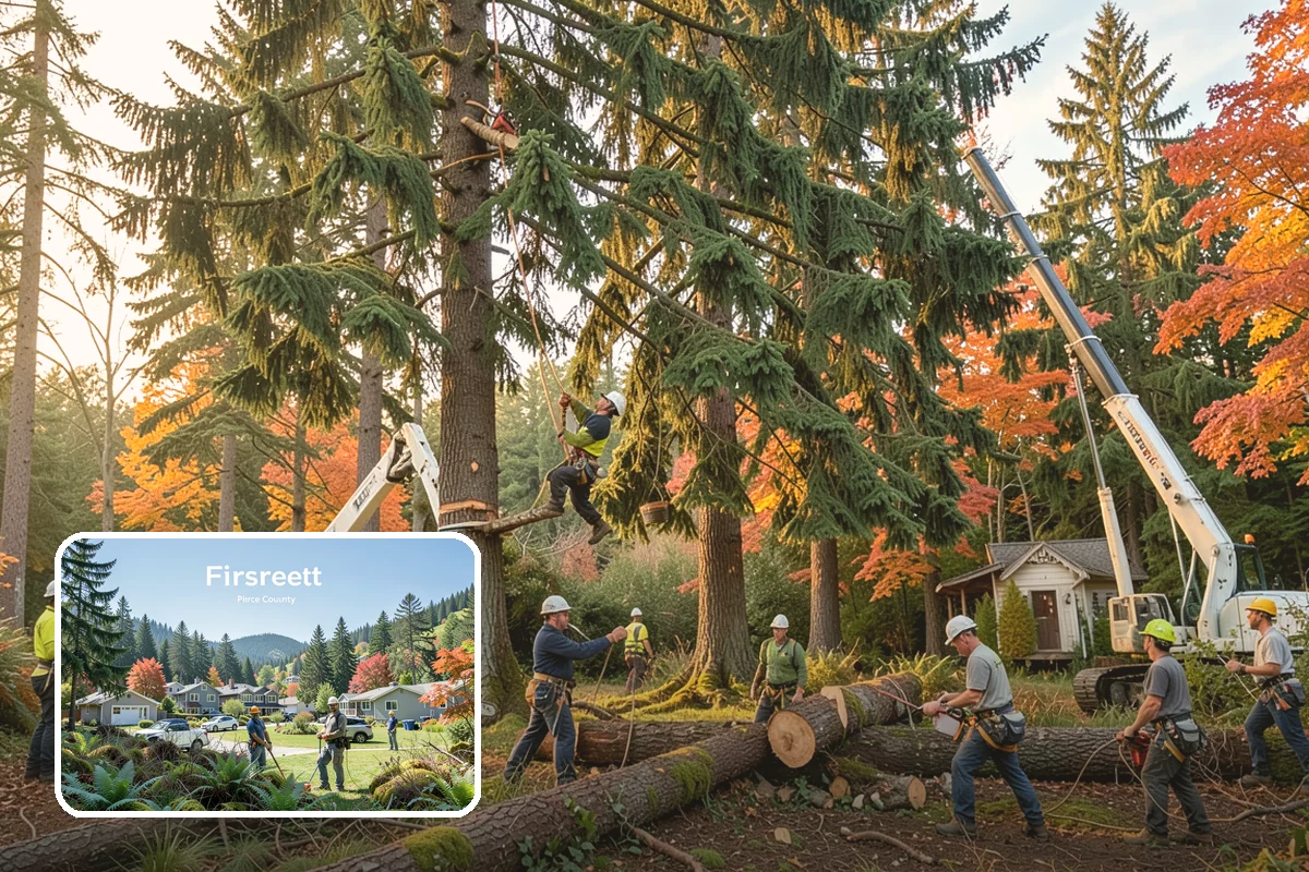 Tree health inspection in Fircrest, Pierce County, WA - Supports long-term tree health and stability