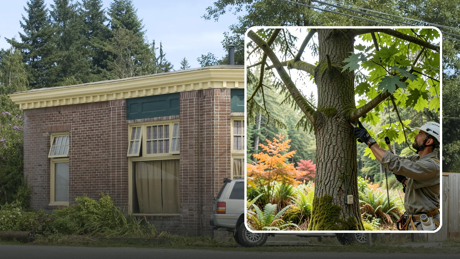 Tree health inspection in Hamilton, Skagit County, WA - A professional evaluation of a tree's overall condition.