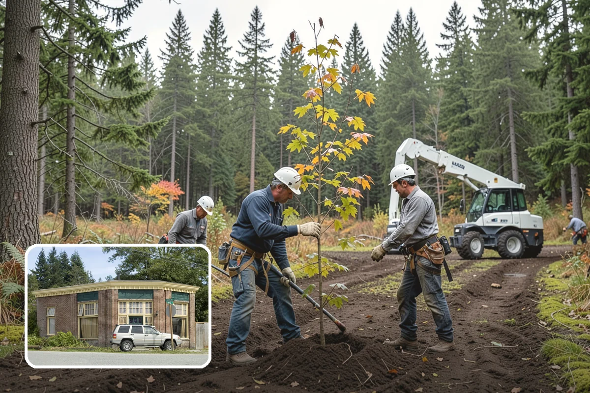 Tree health inspection in Hamilton, Skagit County, WA - Supports long-term tree health and stability