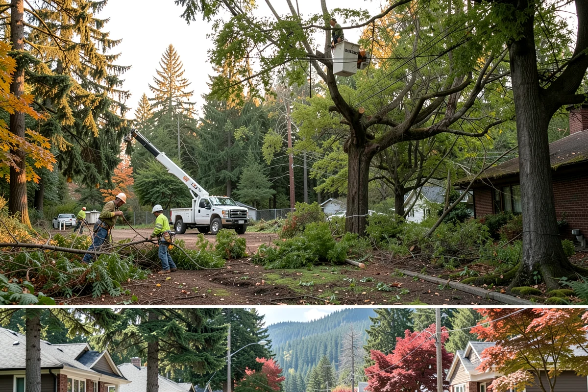 Tree health inspection in Hunts Point, King County, WA - This inspection can be performed year-round in the Puget Sound climate but may require air excavation tools during wet seasons to...